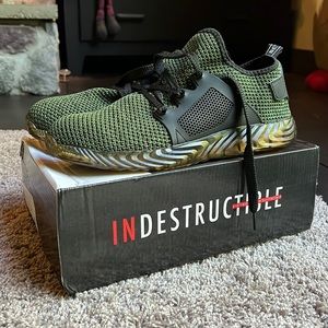 Indestructible Ryder Green Shoes, Size 45